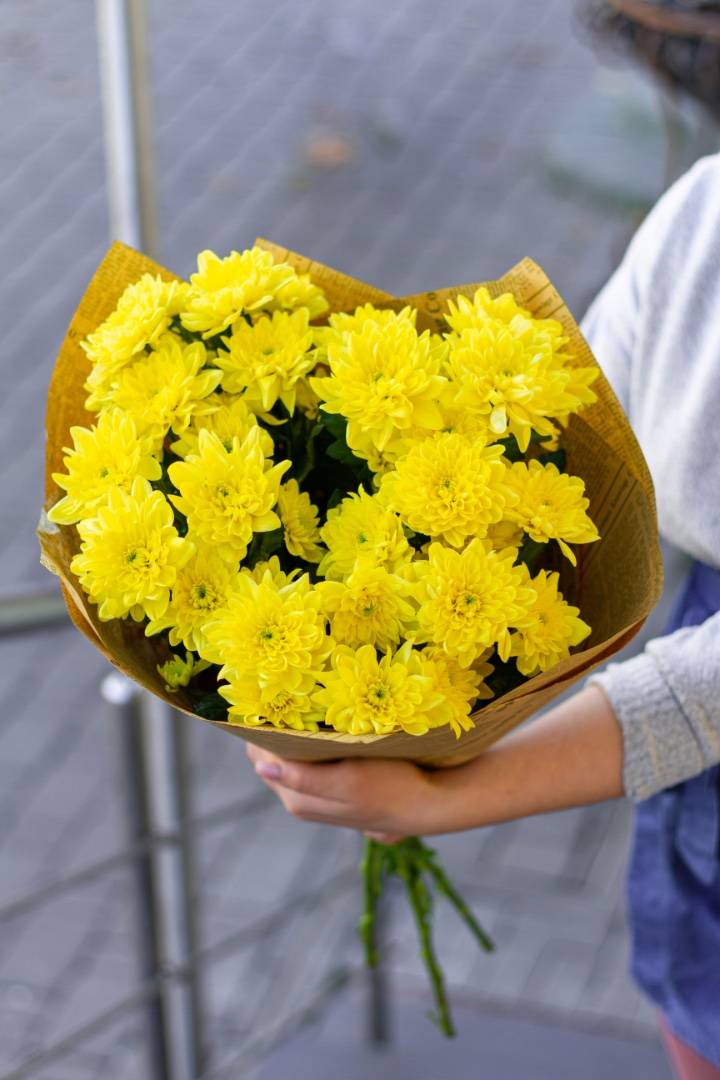 Желтое солнышко